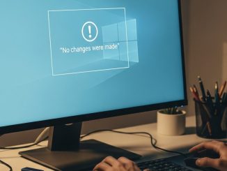 no changes were made error pc