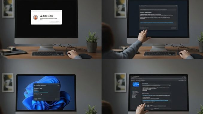 windows-update-problemas-despues-de-actualizar como solucionar problema despues de windows update